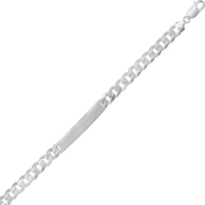 Produktbild von Modisches 925 Sterling Silber Herren - Identifikationsarmband - 22cm*8mm, 23 Gramm; TRS24809