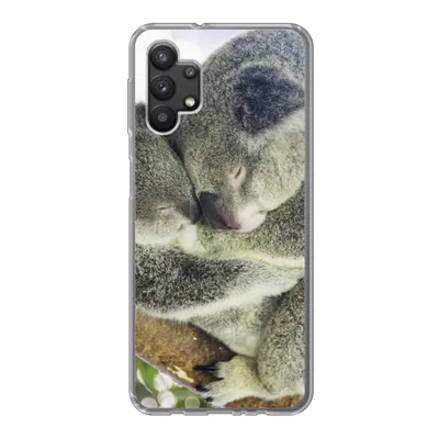 Produktbild von MuchoWow® Handyhülle Schutzhülle Hülle für Samsung Galaxy A32 5G Koalas - Knuddeln - Tiere - Jungen - Mädchen Silikon Softcase Handy Hülle - Softcase