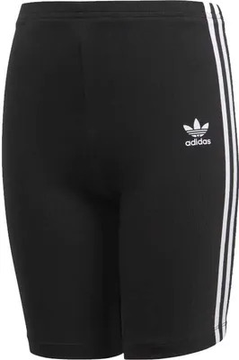 Produktbild von Adidas Originals Girl Cycling Shorts Radlerhose 3-Stripes schwarz - Grösse 170