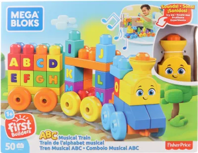 Obrázok produktu pre Mega Bloks Hudobný vlak s písmenami FWK22