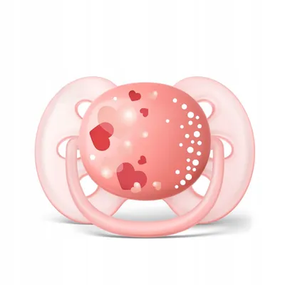 Produktbild von Philips AVENT ultra soft Schnuller SCF416/51, Ultraweicher Schnuller, Kieferorthopädisch, Silikon, Junge/Mädchen, Spülmaschinenbeständig