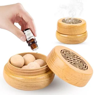 Produktbild von Holz-Aromadiffuser für ätherische Öle und Raumdufte