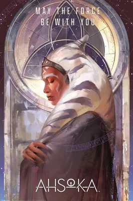 Produktbild von Star Wars Poster Ahsoka One with the Force