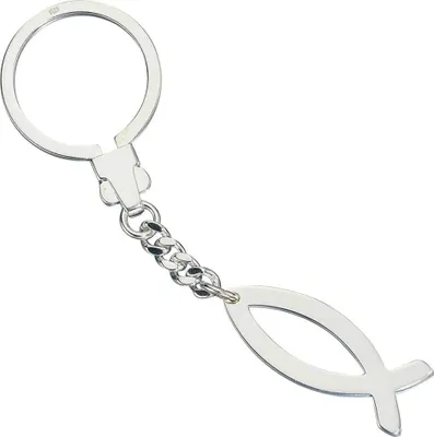 Produktbild von JOBO Schlüsselanhänger Ichthys 925 Sterling Silber