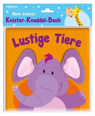 Obrázek produktu pro Trötsch Mein kleines Knister Knuddelbuch Lustige Tiere