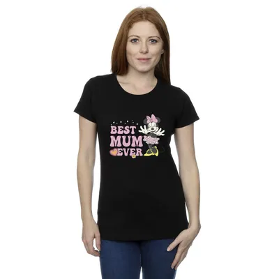 Produktbild von Disney - "Best Mum Ever" T-Shirt für Damen BI33675 (L) (Schwarz)