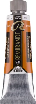Produktbild von Rembrandt Ölfarbe Tube 150 ml Transparentoxidgelb 265
