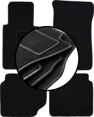 Immagine prodotto di tappetini auto in velluto per Mercedes W116S (1972-1980)