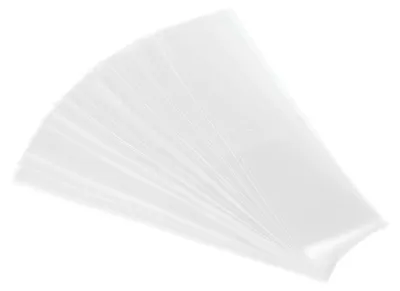 Schrumpffolienbänder, 500 Stück, 130x35 mm, transparent, PVC