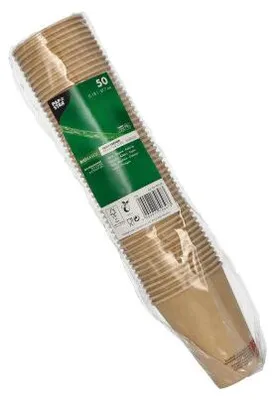 Produktbild von Automatenbecher, Pappe 0,18 l Ø 7 cm · 9,2 cm braun