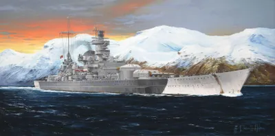 Image de Cuirassé allemand Scharnhorst / 1:350