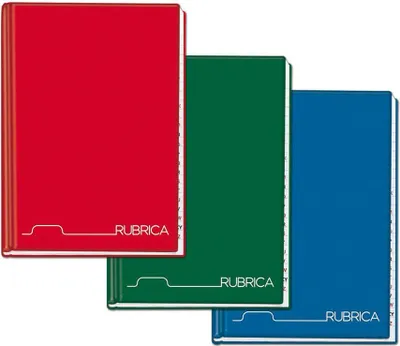 Immagine prodotto di Blasetti Rubriche cartonate quaderno per scrivere A4 192 fogli Colori assortiti