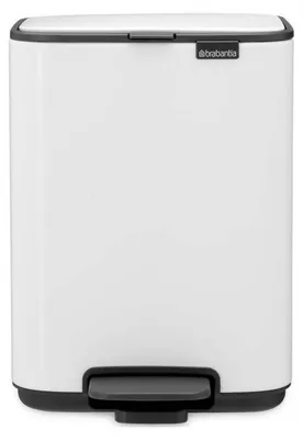 Produktbild von Brabantia Bo, 4 l, Rechteckig, Stahl, Weiß, Kunststoff, Terrasse