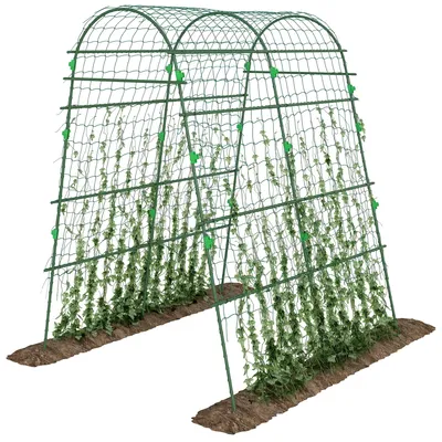Obrázek produktu pro Mříž, odolná konstrukce, pro popínavé rostliny, zelená