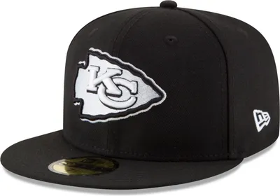 Produktbild von New Era 59Fifty Fitted Cap BLACK Kansas City Chiefs - 7 1/8