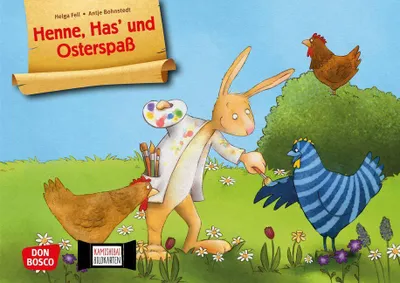 Produktbild von Henne, Has' und Osterspaß. Kamishibai Bildkartenset.