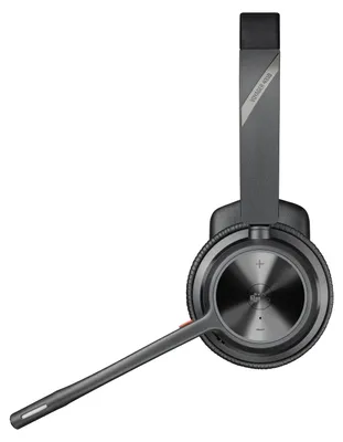 Produktbild von HP Poly Voyager 4310-M UC Headset + USB-A-an-USB-C-Kabel + BT700 Dongle, Kabellos, 20 - 20000 Hz, Büro/Callcenter, Kopfhörer, Schwarz