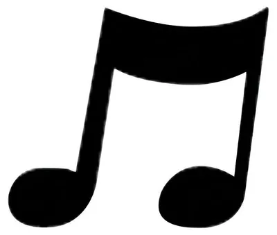 Produktbild von Rico Design Dekorationsartikel mit Musiknoten-Motiv, 16 mm
