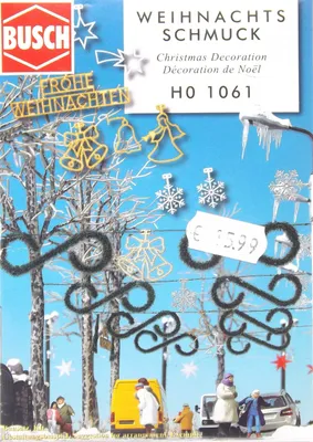 Image de Busch 1061 H0 Décorations de Noël
