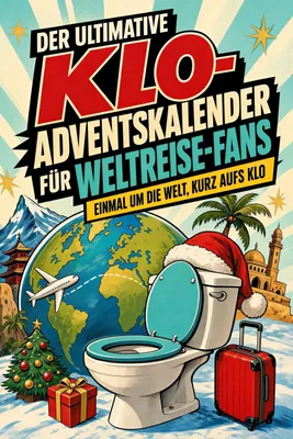 Produktbild von Der ultimative Klo-Adventskalender für Weltreise-Fans