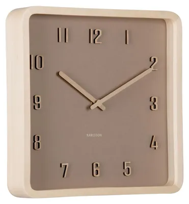 Produktbild von WANDUHR Nervadura - Braun - 5,3/26/26 cm