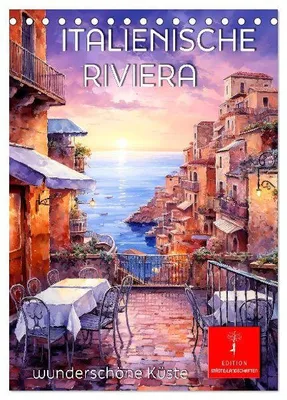 Produktbild von Italienische Riviera - wunderschöne Küste (Tischkalender 2026 DIN A5 hoch), CALVENDO Monatskalender