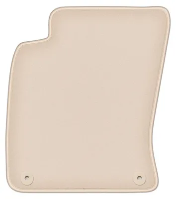Produktbild von DURBAN Beige Velours-Fahrerfußmatte für Audi A8 D3 Limousine (2002-2009)
