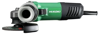 Produktbild von HiKOKI Winkelschleifer 1200 W, Ø 125 mm mit Schiebe-Schalter, incl. Zubehör, Karton