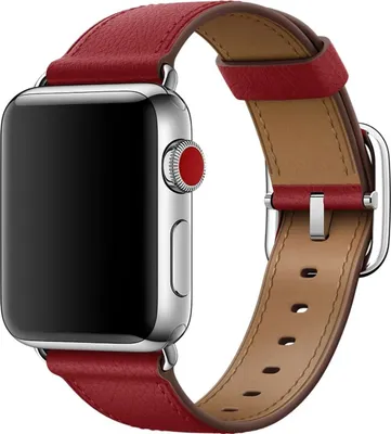 Produktbild von Apple Watch SE 2023 - 40 mm, Watch 8 - 41 mm, Watch 9 - 41 mm, Watch SE 2022 - 40 mm, Watch 40 mm, Watch 41 mm, Watch 38 mm Band: Leather Band Modern Buckle