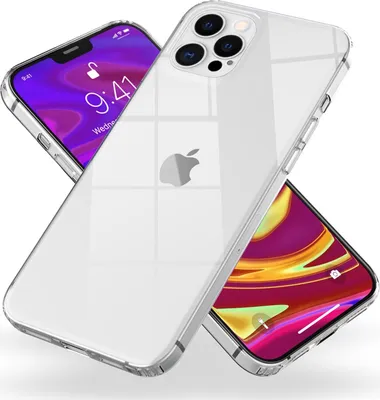 Produktbild von NALIA Handy Hülle für iPhone 12 Pro Max, Hard Cover & Silikon Bumper Schutz Case