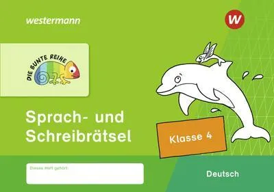 Immagine prodotto di DIE BUNTE REIHE - Deutsch. Sprach- und Schreibrätsel Klasse 4