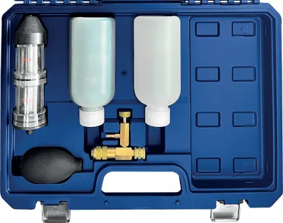 Produktbild von Kunzer Kühlertestsatz Prüfgerät Testgerät CO2 Kohlendioxid Leck-Tester 5-teilig