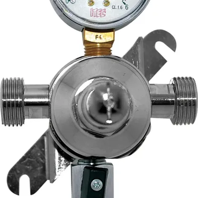 Image de Reducteur de pression, régulateur de pression, détendeur intermédiaire - pour CO2, N2 et gaz mixte (bière), 3bar