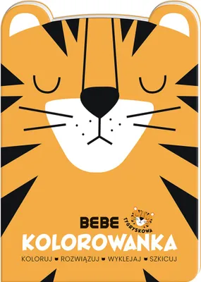 Productafbeelding van Interdruk Kleurboek A4, 16 pagina's, 90g/m², BeBe Friends, Tiger