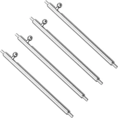 Obrázek produktu pro Spona na řemínek k hodinkám, 20 mm, nerezová, stříbrná