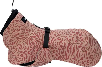 Produktbild von PAIKKA Hunde Winter-Jacke reflektierend "Visibility" Wool red mix