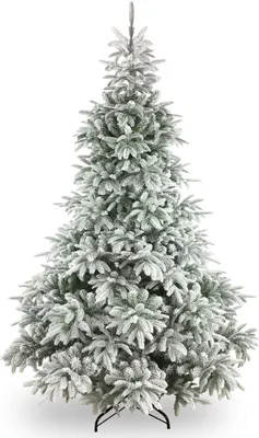 Produktbild von artplants.de Künstlicher Weihnachtsbaum Toronto, blau, beschneit, 180cm, Ø 125cm - Christbaum - SchneeKunsttanne