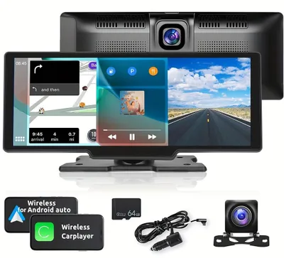 Obrázok produktu pre Bezdrôtové autorádio – multimediálny prehrávač do auta – rozhranie Android Auto – USB autorádio