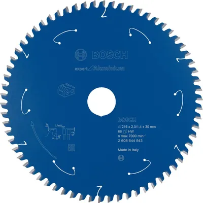 Immagine prodotto di Lama circolare per seghe a batteria Expert per alluminio, 216 x 2/1,4 x 30, 66 denti