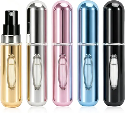 Obrázok produktu pre Parfumový rozprašovač 5 ml, 5 kusov, plniteľný, na cesty