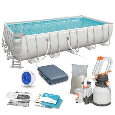 Obrázok produktu pre Basen ogrodowy stelażowy 640 x 274 x 132 cm 12w1 Bestway 5612B