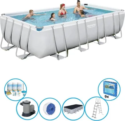 Obrázek produktu pro Bestway - bazén - Power Steel - včetně příslušenství - 549x274x122 cm