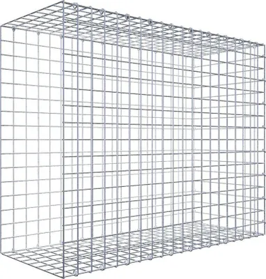 Immagine prodotto di Gabbione aggiuntivo di tipo 2 100 cm x 80 cm x 40 cm (L x H x P), maglia 5 cm x 5 cm, anello a C