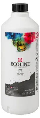 Obrázek produktu pro Ecoline tekutá akvarelová láhev 490 ml černá 700