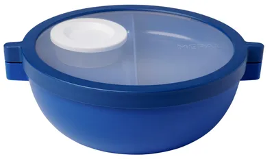 Bento Lunchbox 1500 ml mit 4 Fächern, Blau