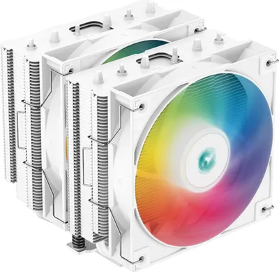 Zdjęcie produktu dla DeepCool AG620 WH ARGB Procesor Chłodnica powietrza 12 cm Biały 1 szt.