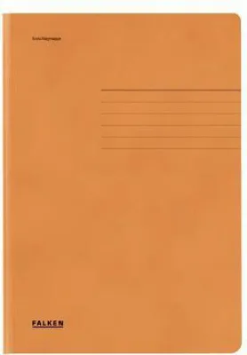 Produktbild von Falken Jurismappe 80001472 DIN A4 3 Klappen Karton orange