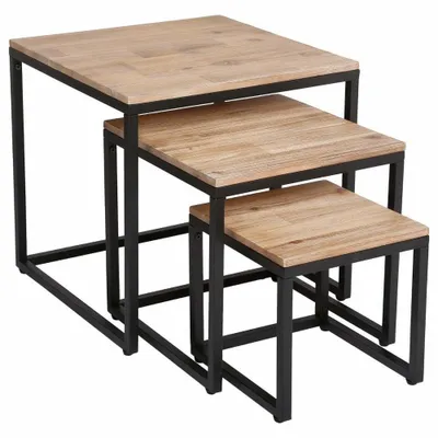 Produktbild von Satztische "edena" akazie b30 40 50 - Atmosphera créateur d'intérieur