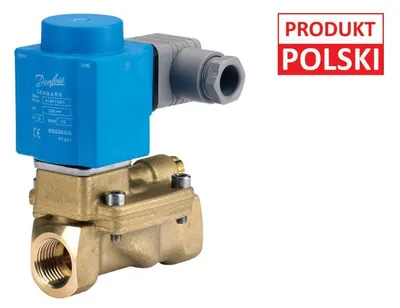 Productafbeelding van Danfoss magnetische ventielbehuizing EV 220B 15B G 1/2, KVS 4,0, servogestuurd, normaal gesloten (NC)