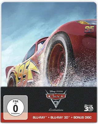 Produktbild von Disney PIXAR Cars 3 Evolution [Blu-Ray 3D+2D+Bonusdisk]